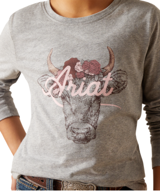 Ariat Girl's Fawna Long Sleeve T-Shirt