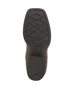 Ariat Kid's Tombstone Western Boot-Earth/Black
