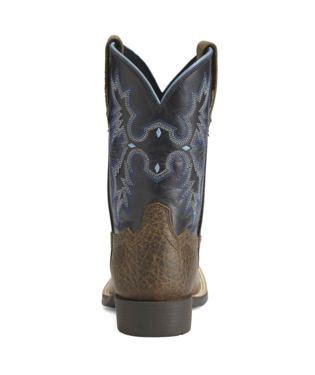 Ariat Kid's Tombstone Western Boot-Earth/Black
