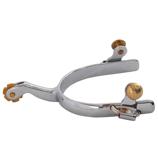 Diamond R Men's Chrome Roper Spurs
