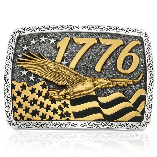 Montana Silversmiths Independent Since 1776 Buckle
