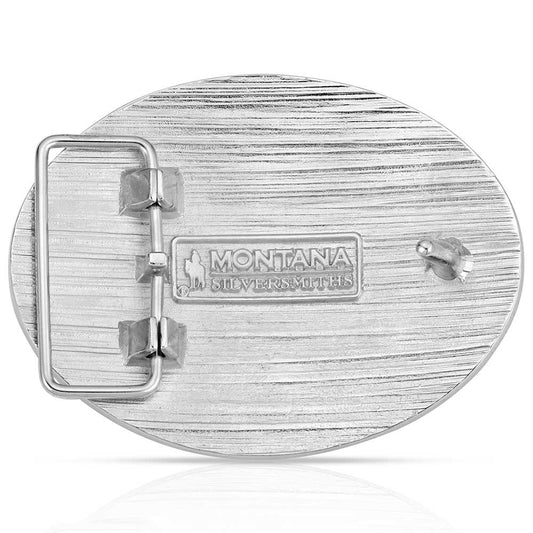 Montana Silversmiths Hunters Stars & Stripes Buckle