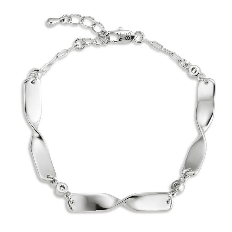 Montana Silversmiths Flatland Twister Bracelet