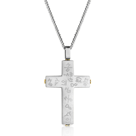 Montana Silversmiths Golden Points Cross Necklace