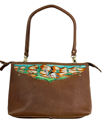 American Darling Painted Desert Leather Purse