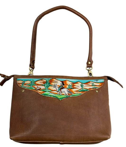 American Darling Painted Desert Leather Purse