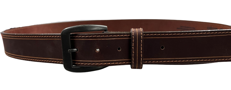 Chippewa Men's Brown Leather Belt