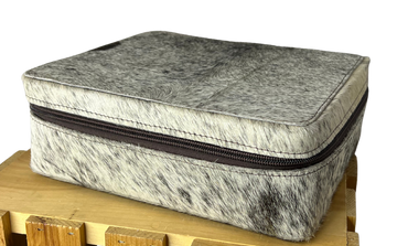 Western Linen Jewelry Box