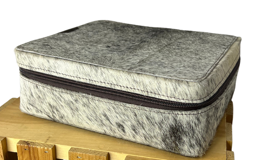 Western Linen Jewelry Box