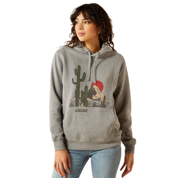 Ariat Women's San Pedro Heather Grey Hoodie