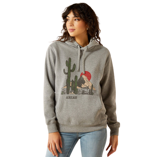 Ariat Women's San Pedro Heather Grey Hoodie
