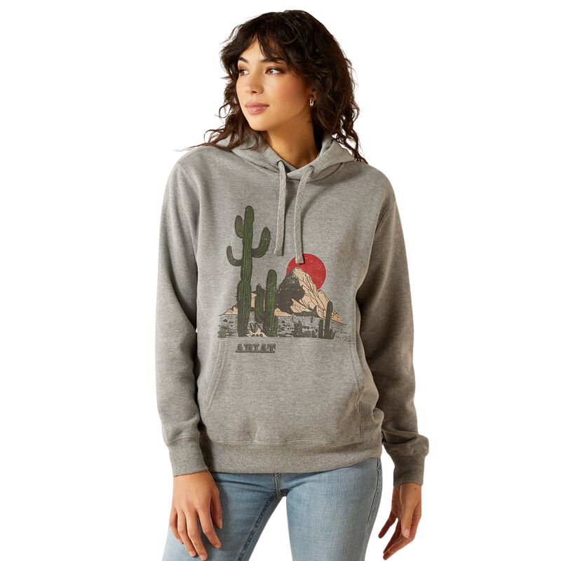 Ariat Women's San Pedro Heather Grey Hoodie