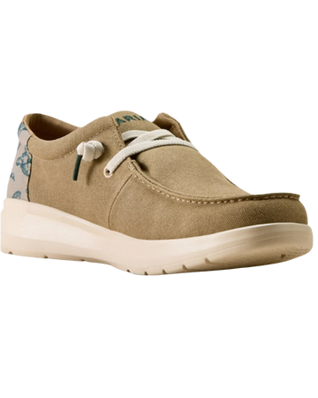 Ariat Men's Tan/Waterfowl Flight Hilo Shoes