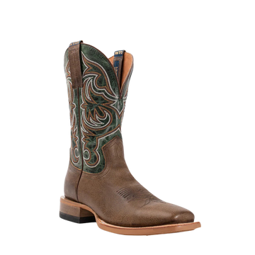 Hyer Men's Tan/Green Bucklin Boots