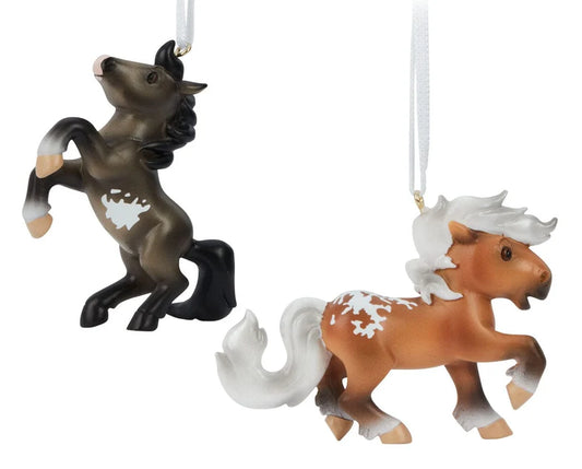 Breyer 2026 Mini Ornament Set - Fireheart & Mauvelous