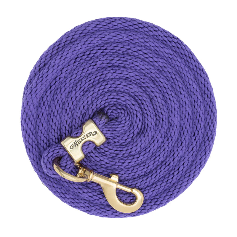Weaver Poly Lead Rope w/Solid Brass 225 Snap