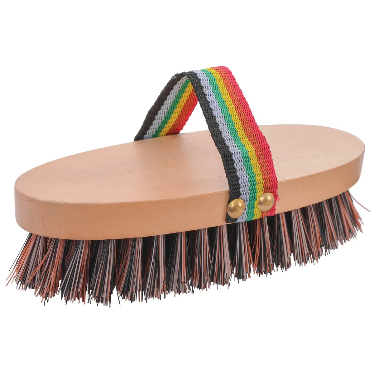 Reinsman Stiff Bristle Rainbow Brush