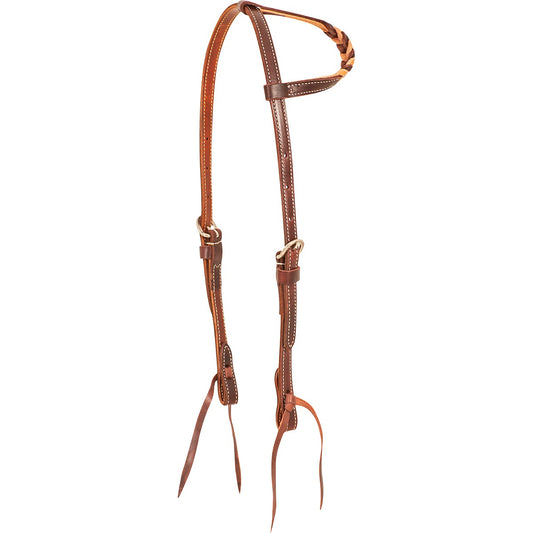 Martin Saddlery Slip Ear Headstall w/Blood Knots