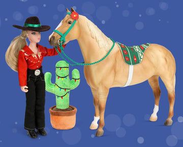 Breyer 2025 Holiday Play Set-Holiday Trail Ride