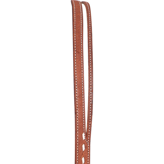 Martin Saddlery Chestnut Roughout Buckstitch Stamp 1" Split Ear Headstall