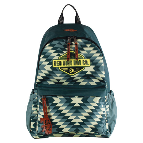 Red Dirt Hat Co. Green Aztec Backpack