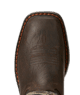 Ariat Kid's WorkHog Wide Square Toe Bruin Brown Boot