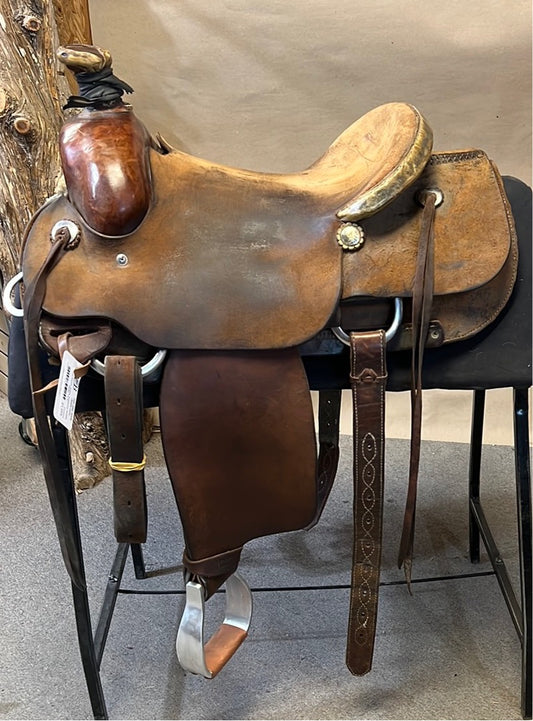 Used Ranch Roper, Rasberry Saddle Shop, 14.5"