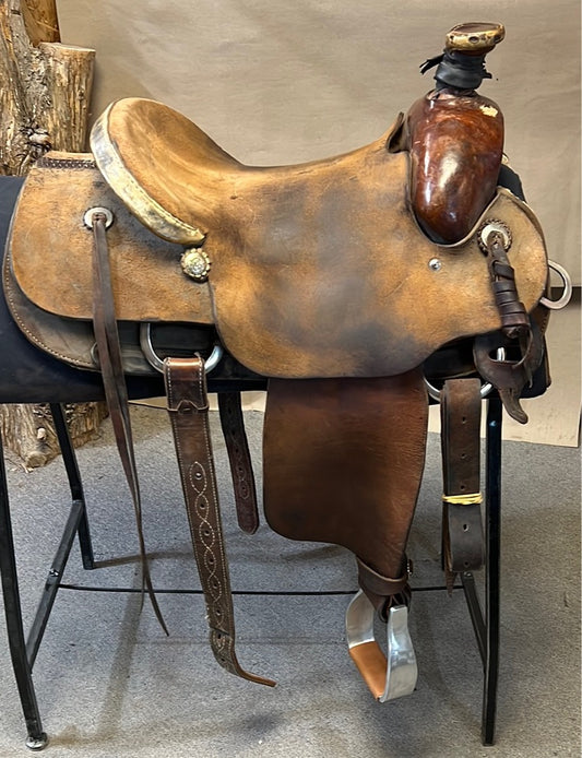 Used Ranch Roper, Rasberry Saddle Shop, 14.5"