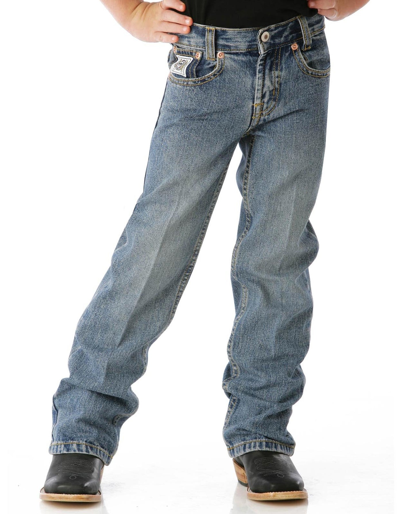 Cinch Boy's White Label Light Wash Jeans