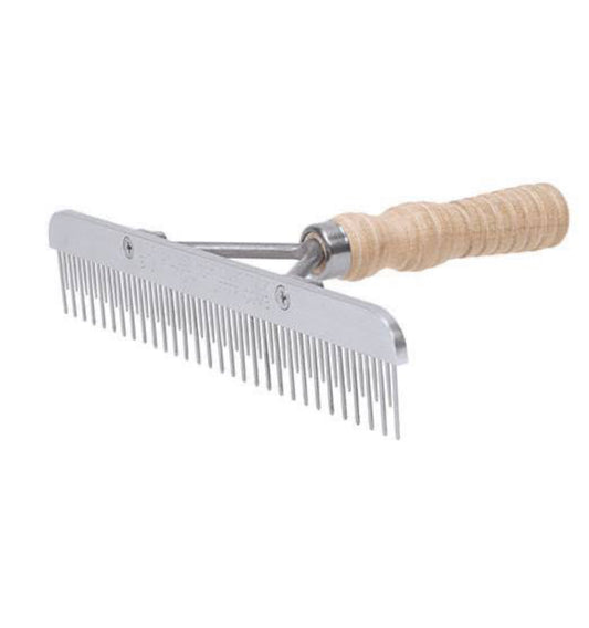 Weaver SS Show Comb w Wood Handle