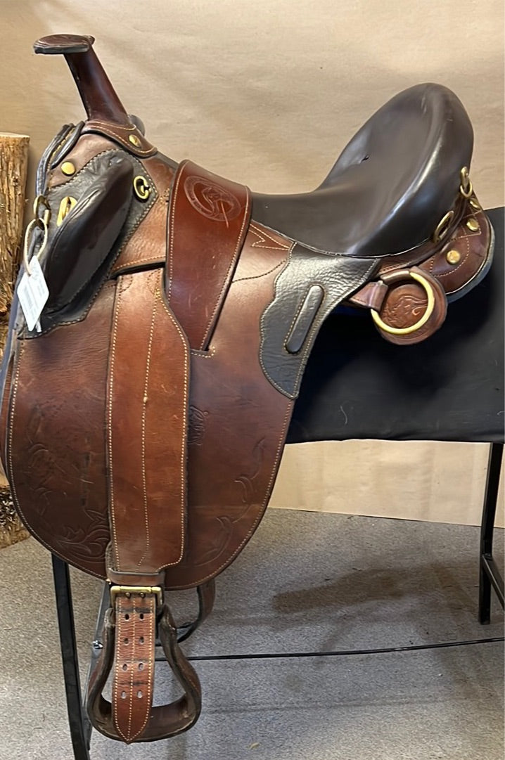 Used Austrailian Stock Saddle 16"
