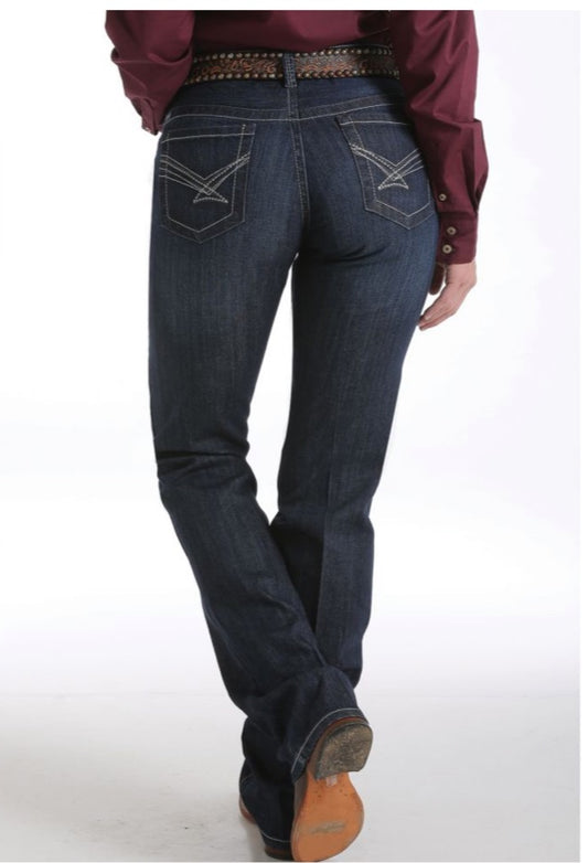 Cinch Women's Mid Rise Relaxed Fit Ada Jeans