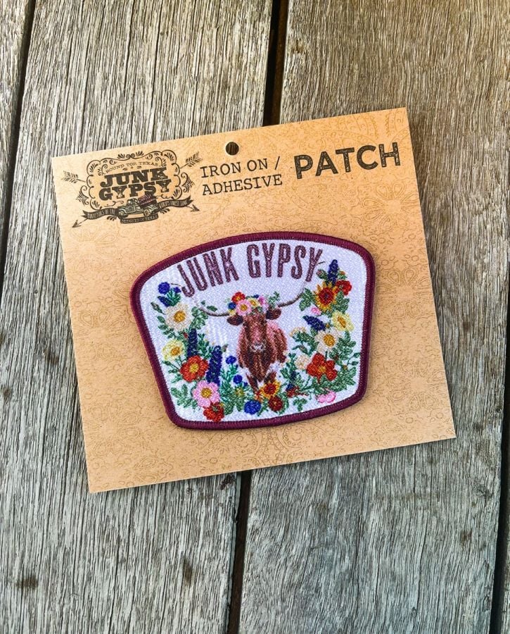 Junk Gypsy Iron On Adhesive Patch