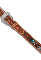 Justin Men's Sierra Sunrise Leather Belt