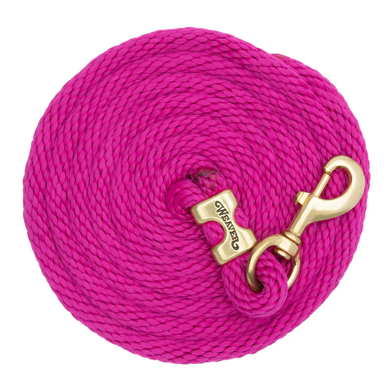 Weaver Poly Lead Rope w/Solid Brass 225 Snap
