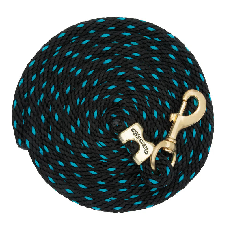 Weaver Poly Lead Rope w/Solid Brass 225 Snap