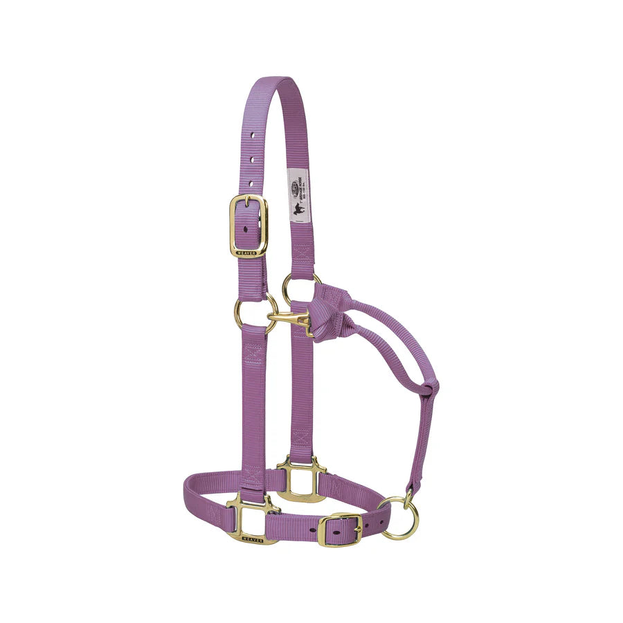 Weaver Average Original Adjustable Chin and Throat Snap Halter, 1"