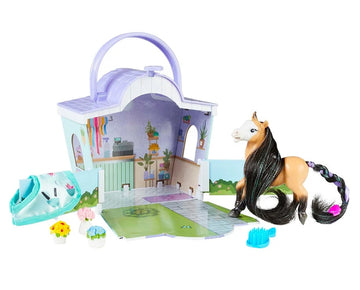 Breyer Li'l Beauties Flower Shop Horse Playset