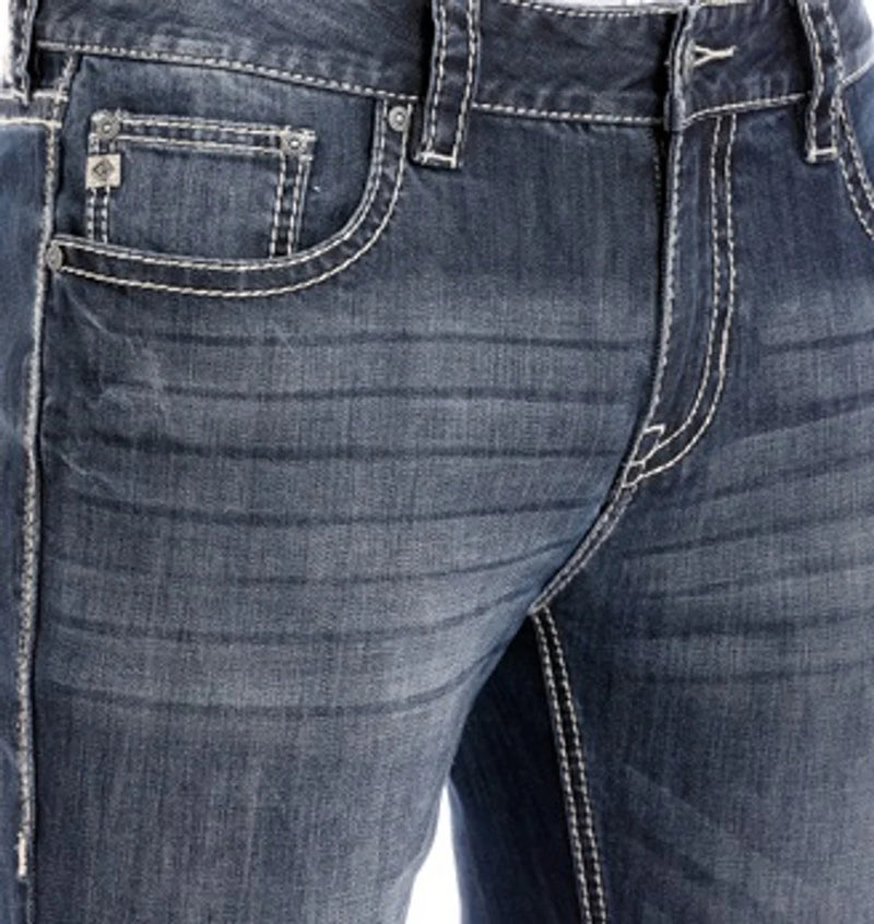 Rock & Roll Denim Men's Pistol Straight Leg Jeans