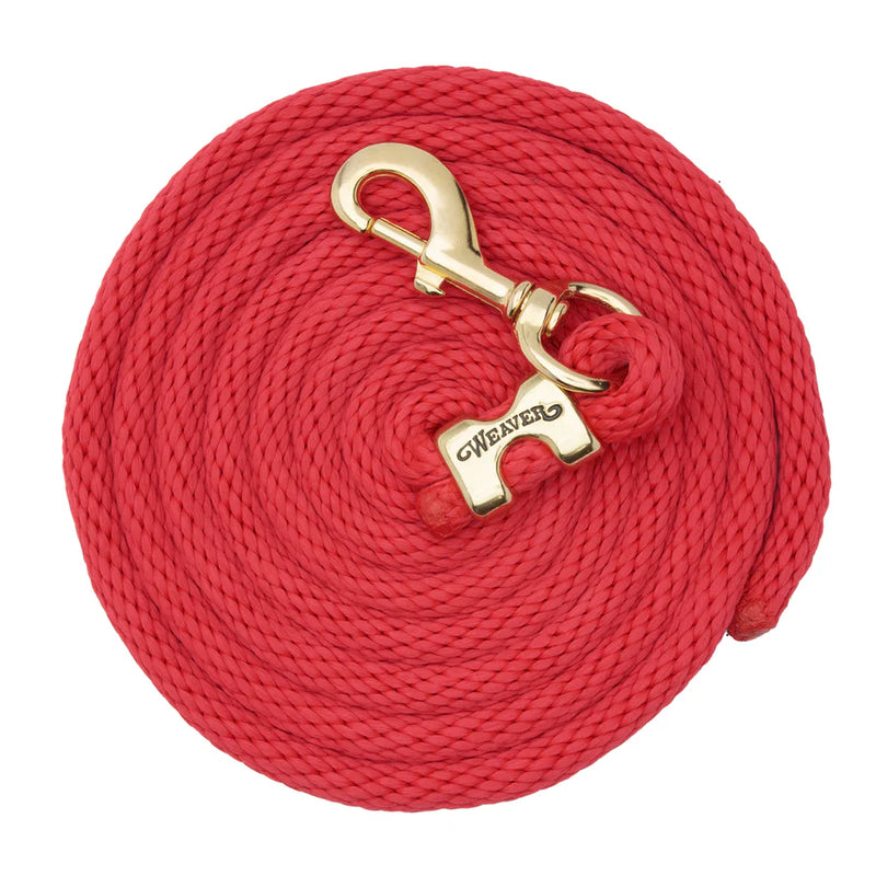 Weaver Poly Lead Rope w/Solid Brass 225 Snap