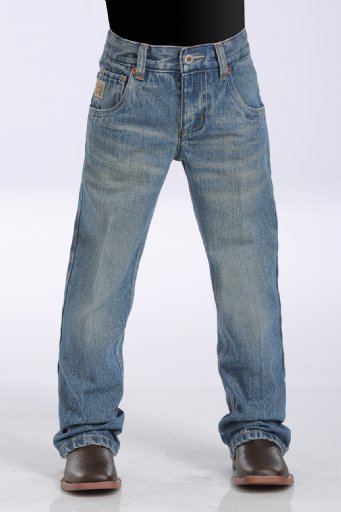 Cinch Boys Tanner Jeans-Medium Stonewash