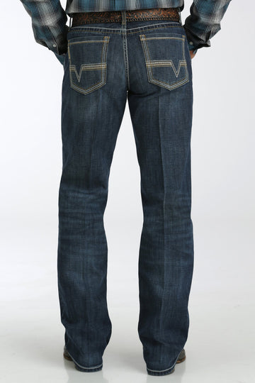 Cinch Men's Dark Stone Relaxed Fit Grant Jeans