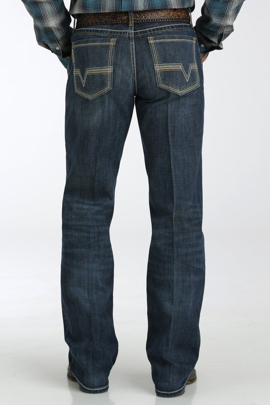 Cinch Men's Dark Stone Relaxed Fit Grant Jeans