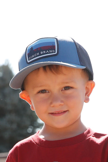 Cinch Boy's Blue Cinch Brand Cap