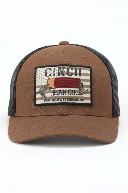 Cinch Men's Brown Shotgun Shell Cap