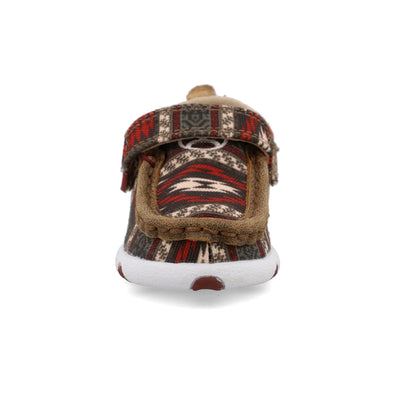 Twisted X Infant Hooey Red Aztec Driving Moc