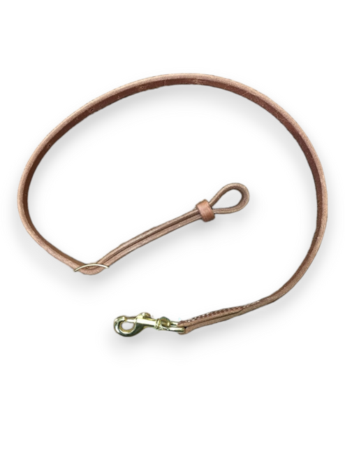 Berlin Custom Leather Tie Down Strap - 3/4" x 40"