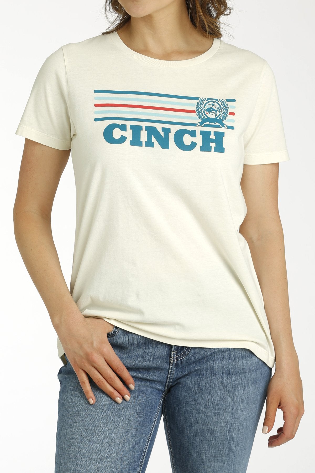 Cinch Women's Cream T-Shirt