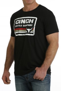 Cinch Men's Cattle Company Black T-Shirt