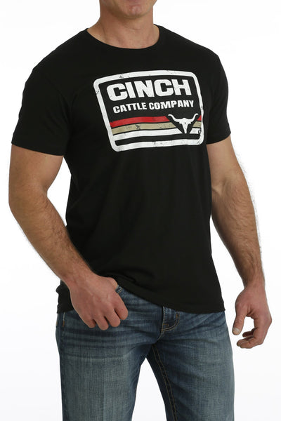 Cinch Men's Cattle Company Black T-Shirt